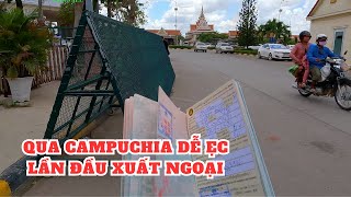 Hành trình đi qua Campuchia bằng xe gắn máy