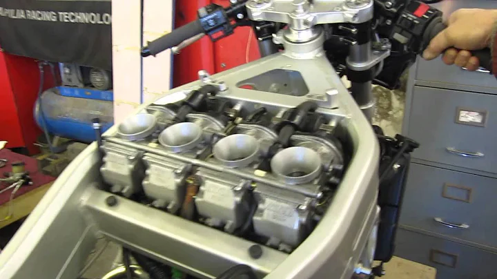 Bimota YB8 first start since rebuild.