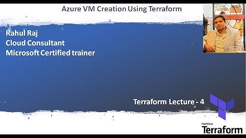 Azure Virtual Machine Creation Using Terraform