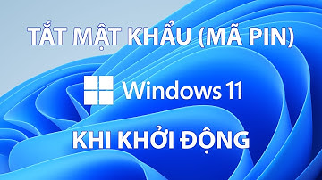 Tắt mật khẩu (Mã PIN) đăng nhập khi khởi động Windows 11 + Windows 10