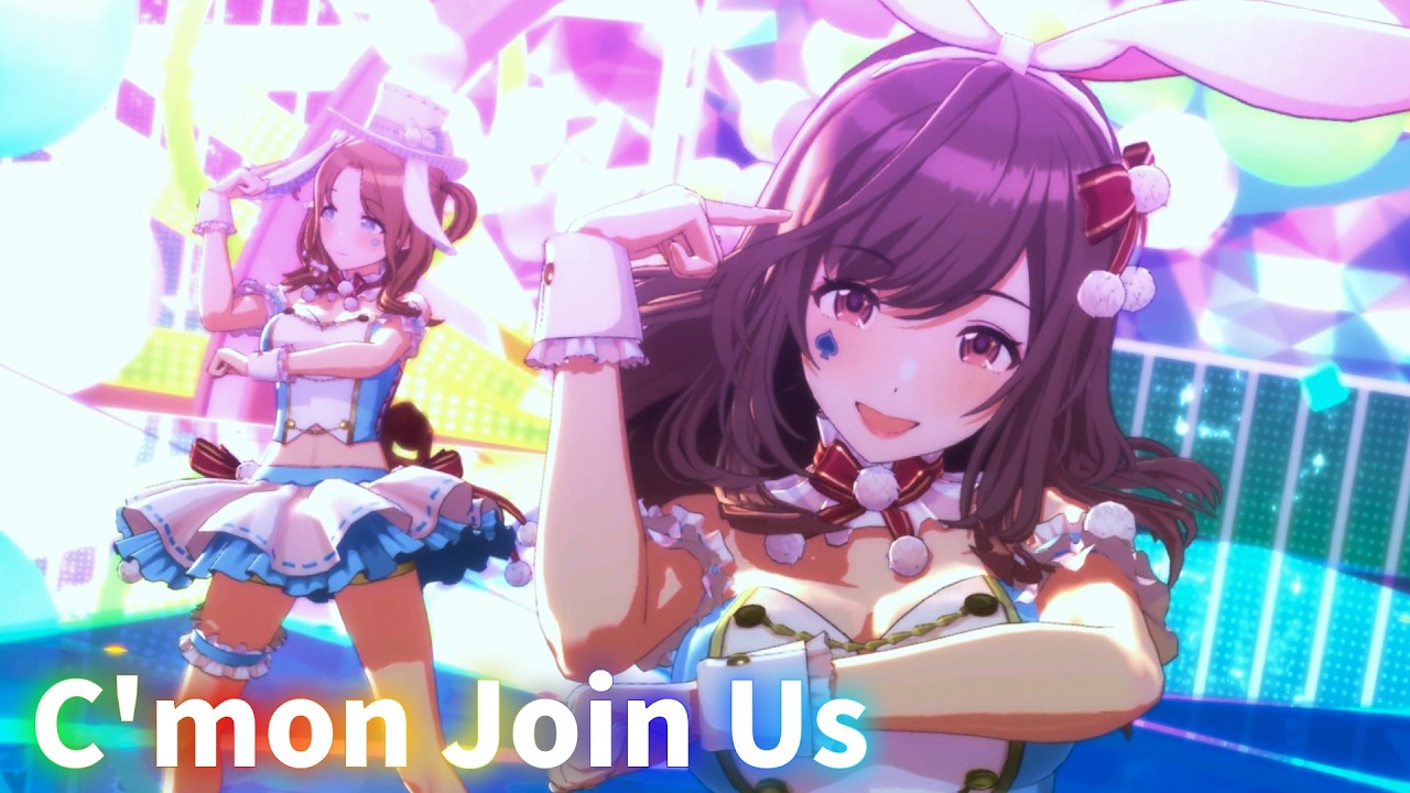 【うさぎさん集合】「C'mon Join Us」(雛菜/恋鐘/果穂/摩美々/羽那) 【シャニソンMV】