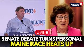 US MIDTERMS LIVE | Susan Collins vs Troy Jackson: Fiery Final Debate Rocks Maine Senate Race | N18G