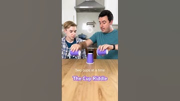 The Cup Riddle 🥤❓| Ballinger Family #shorts