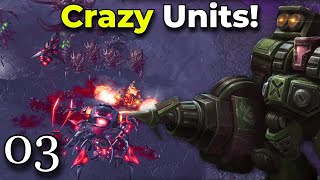 The Feral Zerg Are Ridiculous!  Avon: Overt Cops StarCraft 2 Custom Campaign  Pt 3