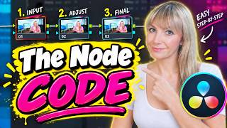 DaVinci Resolve Nodes Explained for Beginners (STOP BEING CONFUSED!)