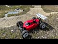 Losi 8ight RTR Nitro Buggy VS. BMX TRACK