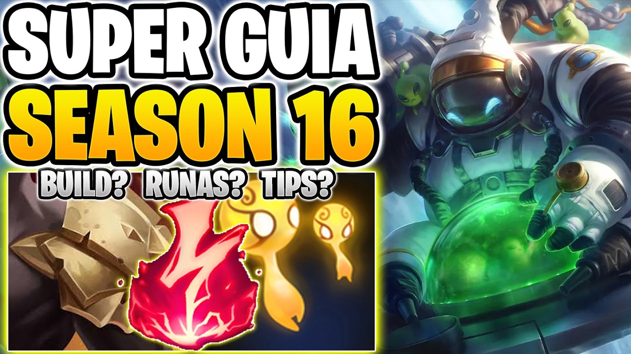 GUIA DE BARDO SEASON 16 | COMO JUGAR BARDO SOPORTE FACIL Y RAPIDO | BUILD, RUNAS, CONSEJOS, TIPS MAS