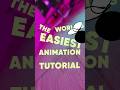 The World’s Easiest Animation Tutorial #flipaclip #animation #howto