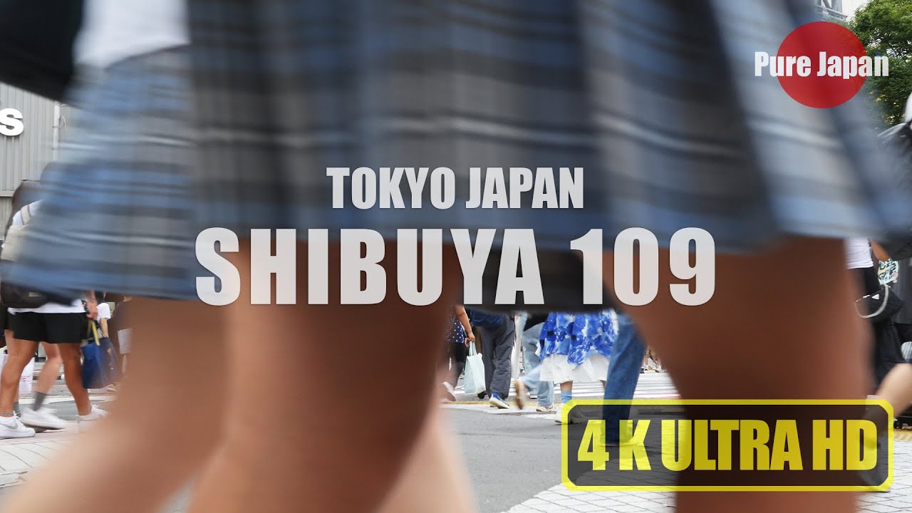 SHIBUYA 109 AUGUST 29, 2024. time 1310 GMT+9