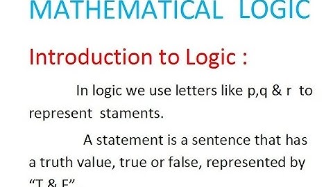 Introduction to Mathematical Logic