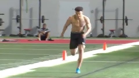 Justin Fields Runs a BLAZING 4.44 at OSU Pro Day (MUST SEE) 🎥🔥🔥🔥