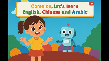 “Hello World! Greeting Song in 3 Languages – English, Mandarin, Arabic | Kids Language Learning”