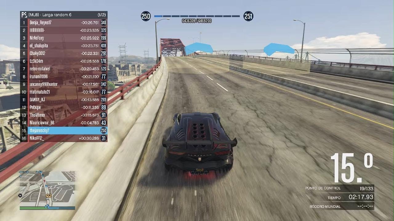RACE LONG RANDOM GTA V ONLINE