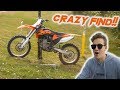 FINDING A NEW DIRTBIKE ON THE SIDE OF THE ROAD!!