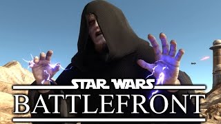 The Emperor - Star Wars Battlefront Gameplay