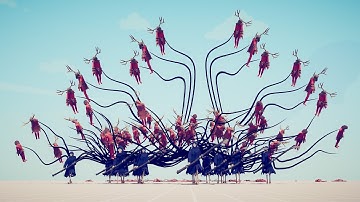 10x REAPERs vs 100x EVERY MELEE UNIT - Totally Accurate Battle Simulator TABS