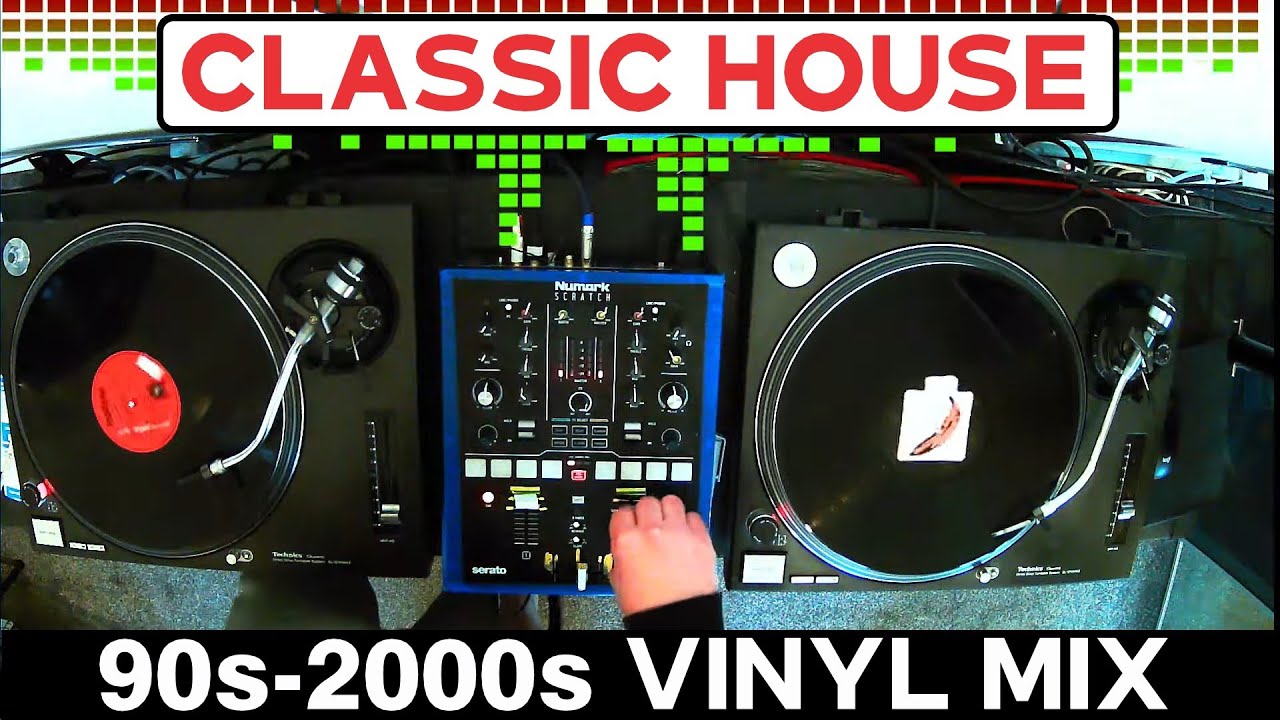 Oldschool 90's-2000s House Classics Mix - 100% Vinyl Set !! - YouTube