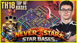 *NEVER 3 STAR*🔥TOWN HALL 18 Th18 WAR BASE With Link | TH18 LEGEND Base With Link | Clash of clans screenshot 3