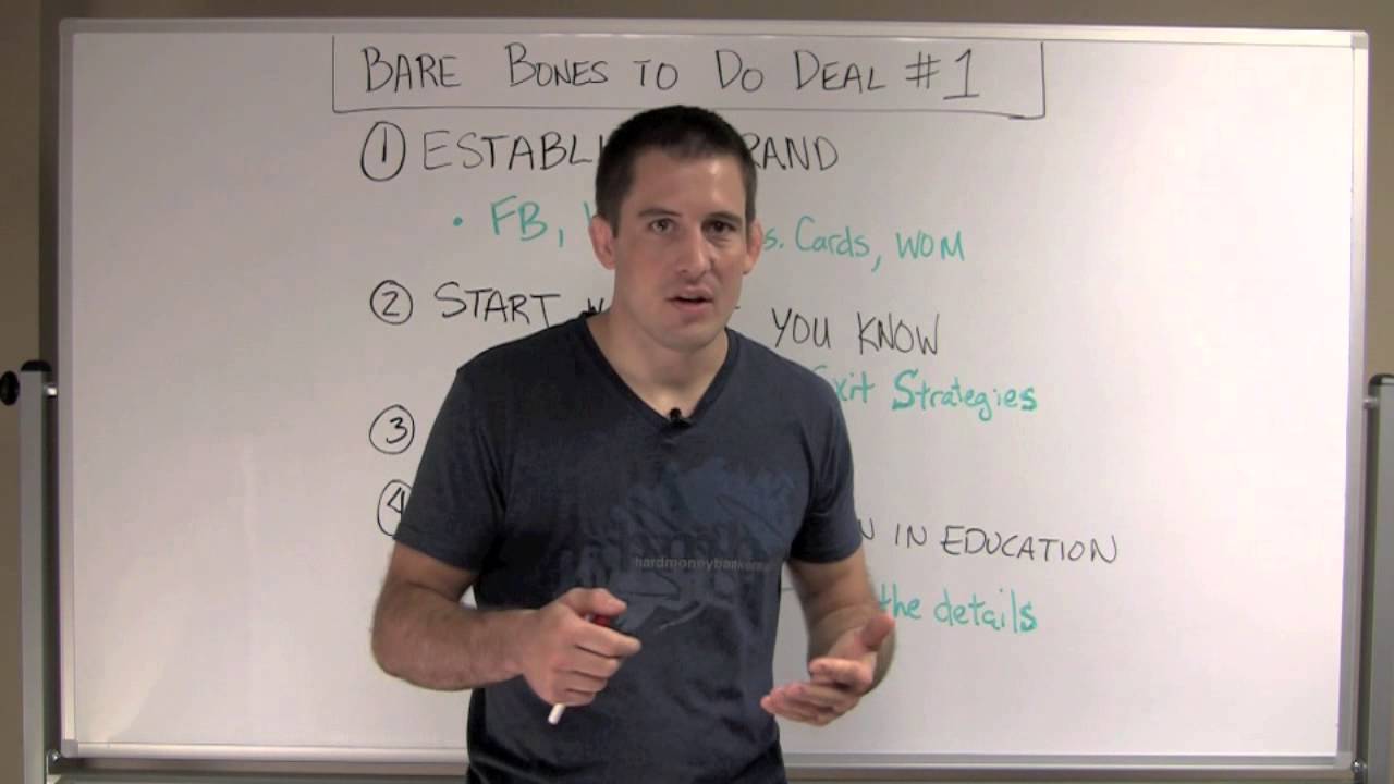 Bare Bones Needed for a Real Estate Investment