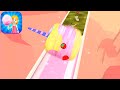 COTTON CANDY RUN 3D game HIGH SCORE BEST 💕🌈👩🏻‍🦰 Gameplay All Levels Walkthrough iOS Android New Game