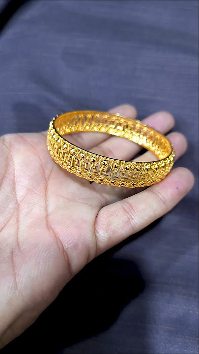 gold kangan design