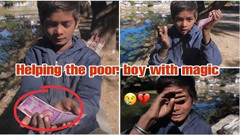 Try not to cry 😢 💔|| 10 year old boy working hard for his mother will leave you speechless