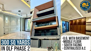 (No Brokerage) 300 Gaj 4BHK with Basement Luxury Builder Floor in DLF Phase 2 Gurgaon