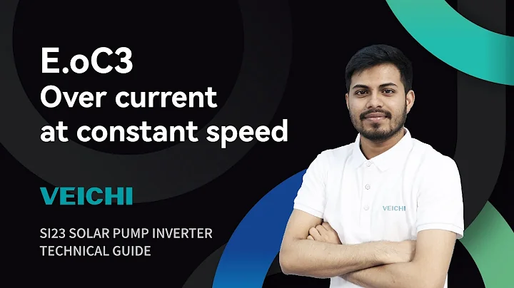 How to Troubleshoot Fault Code E.oC3 for SI23 Solar Pump Inverter Over Current at Constant Speed