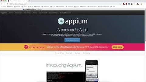 Appium - kiểm thử tự động ứng dụng Android