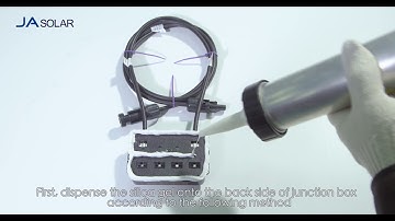 Instructions for replacement of JA Solar module junction box