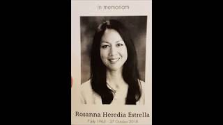 Rosanna - July 7, 1963 to October 27, 2018