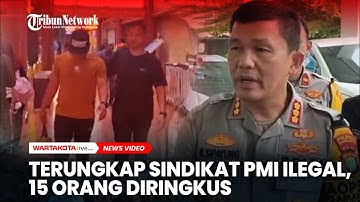 Terungkap Sindikat PMI Ilegal, 15 Tersangka TPPO  Diringkus Polresta Bandara Soetta