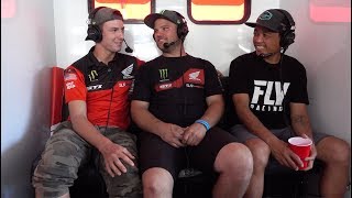 SLR Honda's Mark Samuels and Tallon LaFountaine on the Fly Racing Swapmoto Podcast