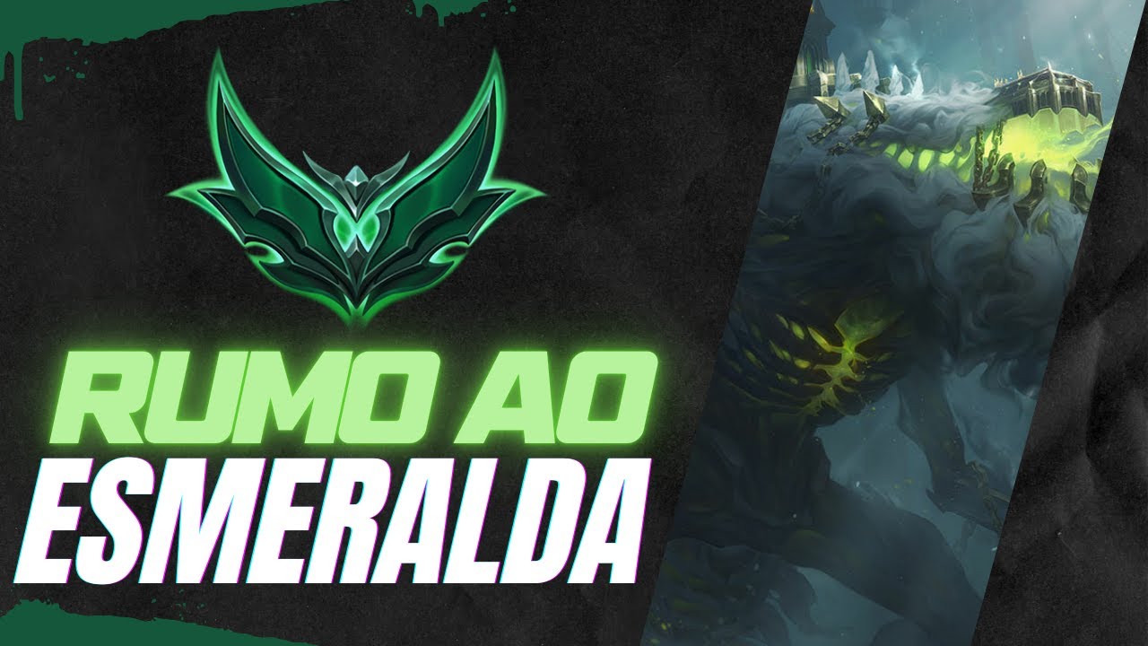MAIN CHO'GATH RUMO AO ESMERALDA | LEAGUE OF LEGENDS AO VIVO