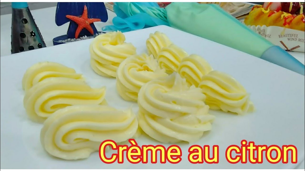 كريمة الليمون بشكل جديد🔥🔥 سهلة و سريعة للمبتدئين في 5 دقائق فقط جربيها 👌   crème au citron 🍋 facile