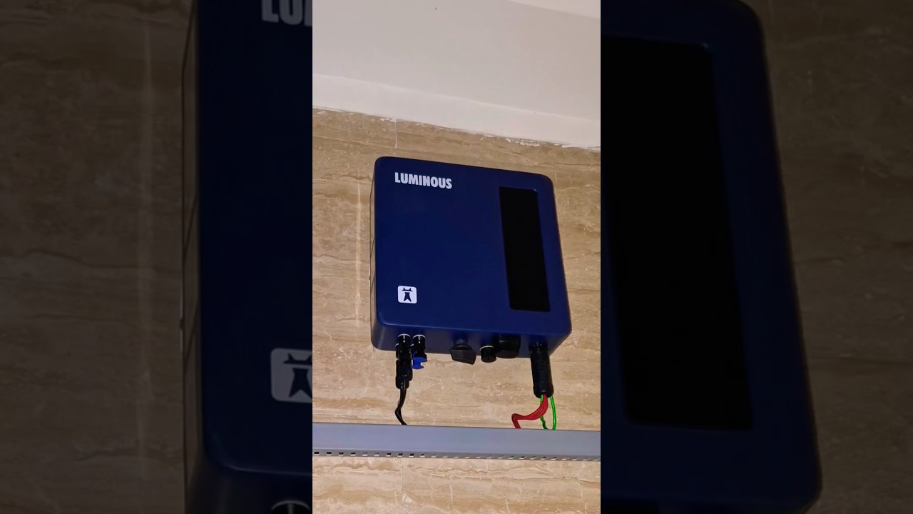 how to connect  luminous solar inverter with Bluetooth