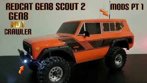 REDCAT GEN8 APPEARANCE MODS PT 1 STROBE LIGHT KIT FRONT & REAR BUMPERS