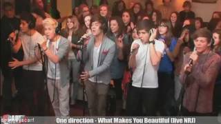 One Direction What Makes You Beautiful LIVE on NRJ