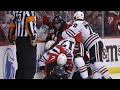 Rough stuff from the new jersey devils vs chicago blackhawks game 2024 nhl