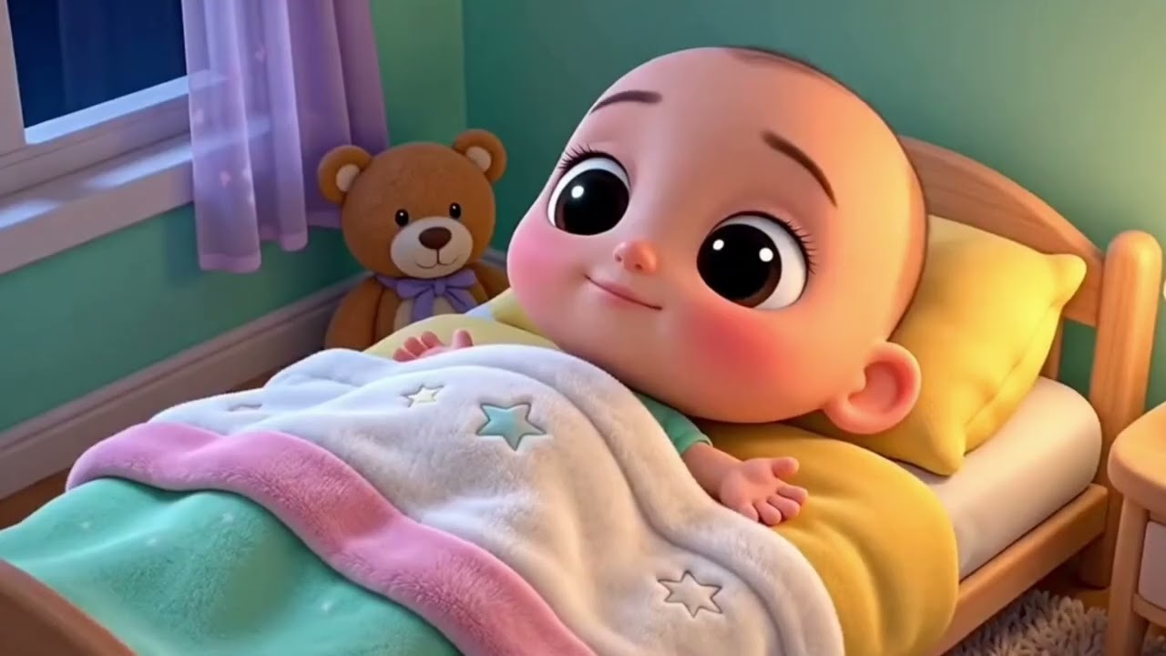 Morning Sleeping 😴🌙 Soft Sleep Song for Kids | Calm Music & Sweet Dreams | KidsToon TV Official