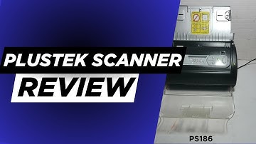 Plustek PS186 Desktop Document Scanner
