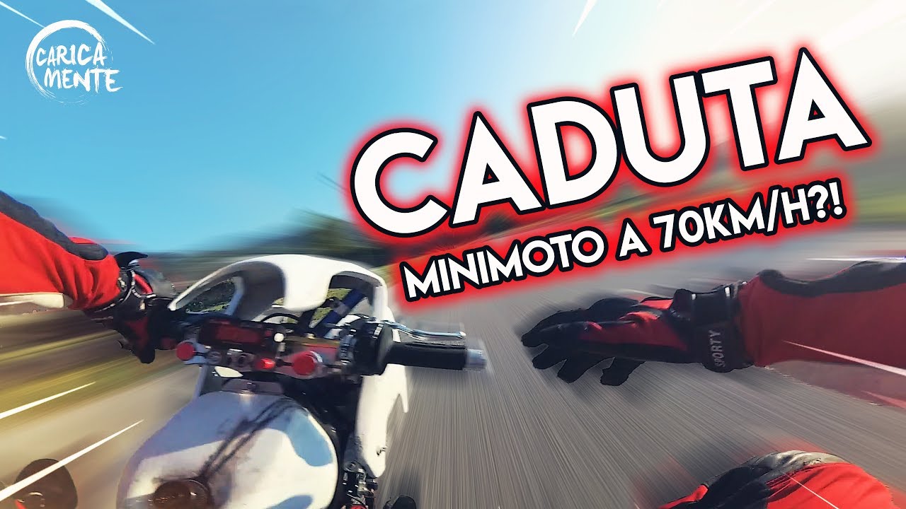 BRUTTA CADUTA IN MINIMOTO + NUOVO MOTORE BZM 50 FACTORY - CARICAMENTE ITA 4K