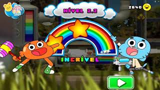 Cartoon Network | Gumball Rainbow Ruckus | Confusão no arco-irís | 2 to 2.5 | PimPamPum KIDS HD screenshot 3