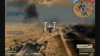 The art of flying. (Fraging with helicopter in bf2 (BAsic/easy kills))