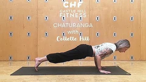 Collette Hill- How to Do Chaturanga Safely