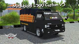 Mitsubishi L300 Custom V3 Mod Bus Simulator Indonesia | BUSSID Mod Terbaru
