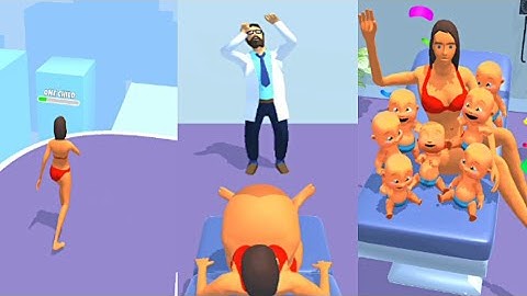 NOOB vs PRO vs HACKER in pregnant run | Noob vs Pro vs Hacker in Pregnant Run Game All Levels ‏‏|