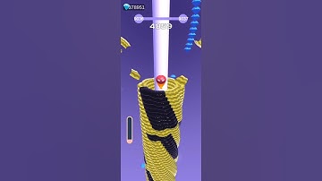 World Record In Stackball 3D 🤯😱 #shorts #stackball #shots #trending #trap #gaming