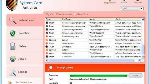 How to remove System Care Antivirus rogue