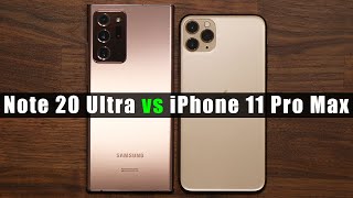 Samsung Galaxy Note 20 Ultra vs iPhone 11 Pro Max - Full Comparison